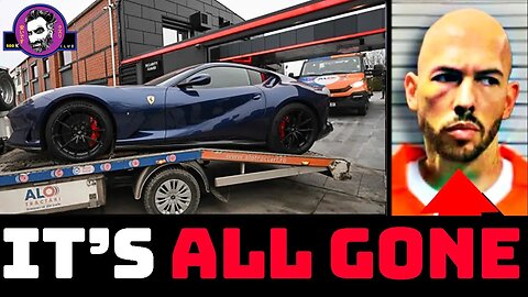 Andrew Tate Supercars Seized By Police (New Footage)