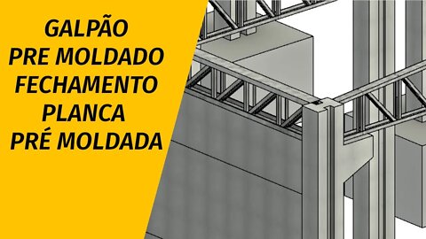 Painel pre moldado galpao familias Revit Parte 2