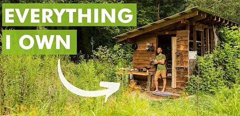 Everything Owned Fits in this Tiny House - FULL Tour of Simple, Sustainable Life