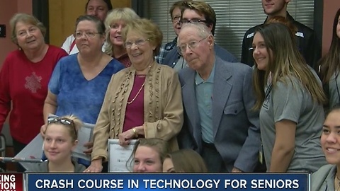 Seniors learn how to avoid being scammed online