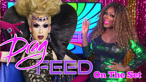 ALASKA THUNDERFUCK on HEY QWEEN! SEASON 5 PREMIERE MARCH 6th: Mayhem Miller “On The Set” | Drag Feed