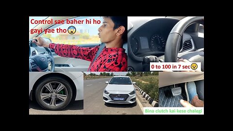 MOST FAVOURITE SEDAN AISE HI NI BANI HAI YE | MID CLASS KI SEDAN KING | FINALLY I DRIVE VERNA DESIEL