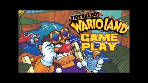 Virtual Boy Wario Land - Nintendo Virtual Boy Gameplay 😎Benjamillion