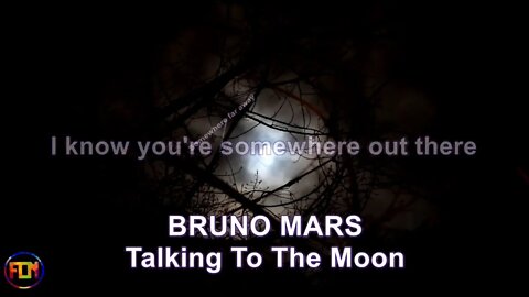 BRUNO MARS - Talking To The Moon - Lyrics, Paroles, Letra (HD)