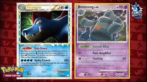 Pokemon TCG Feraligatr Prime Bronzong Deck 2009-2010 Format!!