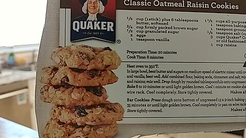 Oatmeal Cookies my version