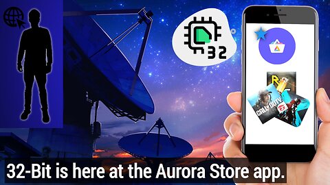 Install Aurora Store manually using 32-bit on games