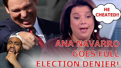 SALTY Ana Navarro MELTS DOWN Over Ron DeSantis' Florida Latino Red Wave Claims He 'Gamed The System'