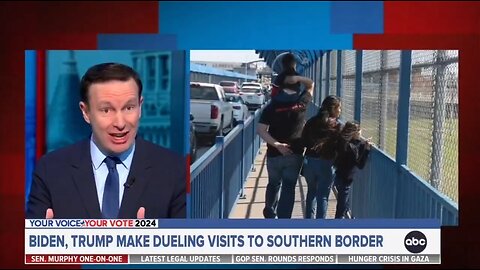 Sen Murphy Claims Biden Can't Shut Down The Border Without A Bill