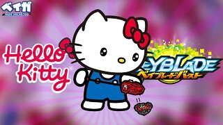 BEYBLADE BURST + HELLO KITTY É REAL!