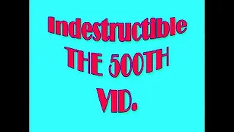 Indestructible: (This Was The 500th Video On My bw rosas YouTube Channel) (Sonic Comics Fanvid)