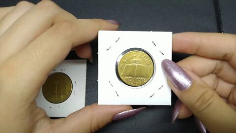 1.000 MIL RÉIS ANCHIETA 1935 - 1938 - MODULO MAIOR E MODULO MENOR - MOEDAS HISTÓRICAS - VALORES 2021