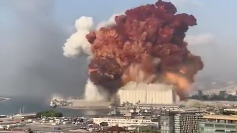 Beirut Warehouse Explosion of 2020 | Compilation video of different angles.