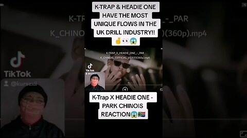 K-TRAP X HEADIE ONE - PARK CHINOIS REACTION OUT NOW#SAMA28 #grm #rap #drill