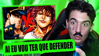 PASTOR REACT Baki VS. Jotaro | Combate de Rimas (Prod. Micael)