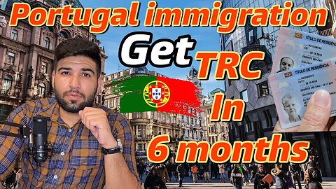 Get Portugal 🇵🇹 TRC in 6 Months | Portugal Residency Card after 6 Tax | Portugal immigration 2023