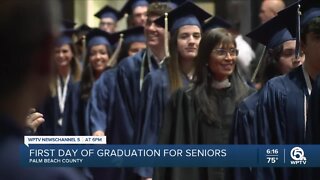 Palm Beach County high school graduations begin