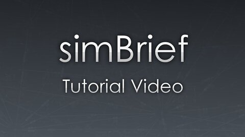 EZ Simbrief Flight Planning Tutorial