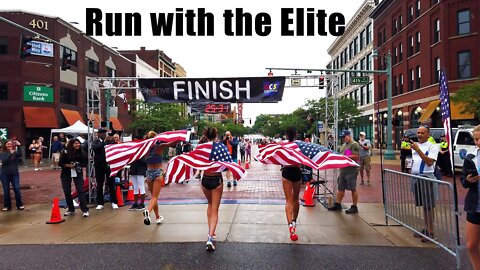 Virtual Run at USATF Women's 6k Festival in Canton Ohio