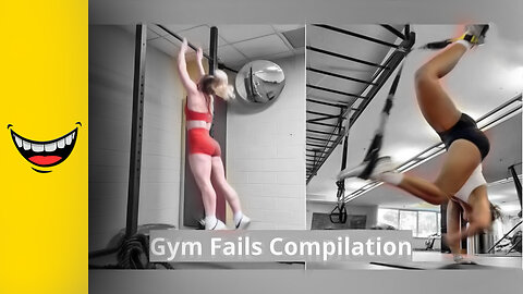 Gym Fails Moments 2024 & Funniest Gym Girl Workout Fails