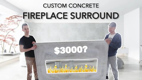 JSQ Vlog 14 - DIY Custom Fireplace Surround!!