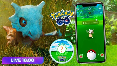 🕕 CUBONE SHINY! DOBRO DOCES NA TRANSFERÊNCIA Hora do Holofote! Pokémon GO!