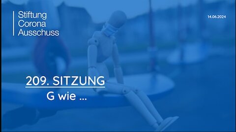 June 19, 2024...🇪🇺STIFTUNG🇪🇺CORONA🇪🇺AUSSCHUSS🇪🇺 🇩🇪🇨🇭🇵🇪...14.6.2024..komplette Sitzung 209： G wie ．．．