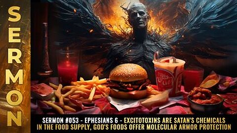 Sermon #053 - Ephesians 6 - EXCITOTOXINS are Satan's chemicals in the food supply