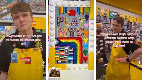 Father confronts LEGO store for promoting LGBT agenda to children, gets THROWN OUT by security