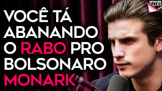 CONVIDADO PROVOCA MONARK AO VIVO