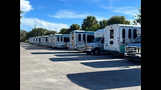 Thieves steal catalytic converters from Palm Tran shuttle buses