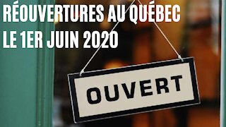 Voici spécifiquement tout ce qui rouvre aujourd'hui au Québec