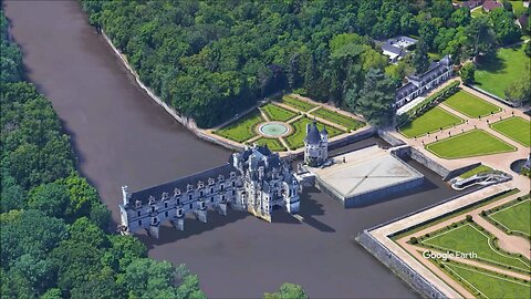 The Château de Chenonceau in French