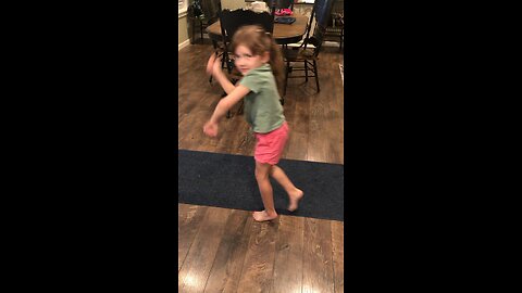 Laura dancing