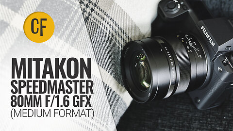 Mitakon 'Speedmaster' 80mm f/1.6 GFX Medium Format lens review