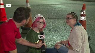 Fox 4 talks to those who came to Cape tree lighting