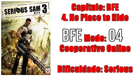 Serious Sam 3 BFE - Cooperativo Online - BFE - Fase 4