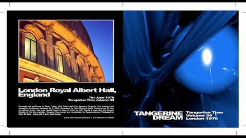 Tangerine Tree - Vol 34 - London 1976 Tangerine Dream