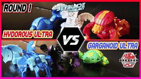 SET HYDOROUS ULTRA vs SET GARGANOID ULTRA - Round 1 - Bakugan Battle Planet