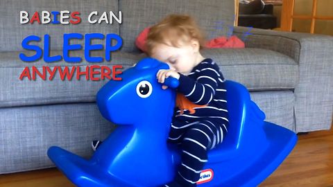 8 Babies Who Can Sleep Anywhere