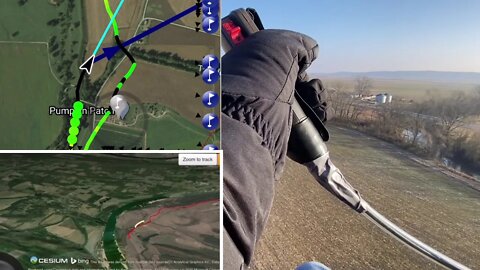 3D Paramotor flight apps. Tracking apps and metrics. Raw footage.