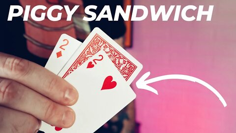 Sean Devine Teaches the PiggySandwich Card Trick - Easy Tutorial