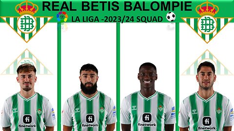 R.B BALOMPIE 2023/24 - SQUAD || LA LIGA || MUST WATCH FULL VIDEO || DO LIKE,SHARE & SUBSCRIBE || #fc