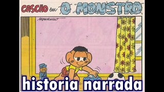 Cascão em-O monstro | Gibis do Rapha