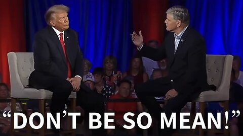 DARE CHANGE NOT A THING! It’ll Have the Opposite Effect Which Sean Insists to Suggest, Mr. President. | Full Town Hall Linked in Description ⇩