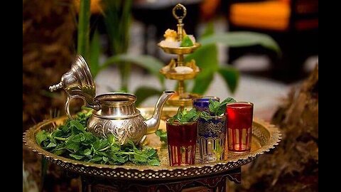 The Art of Moroccan Mint Tea: Slow-Motion Serenity