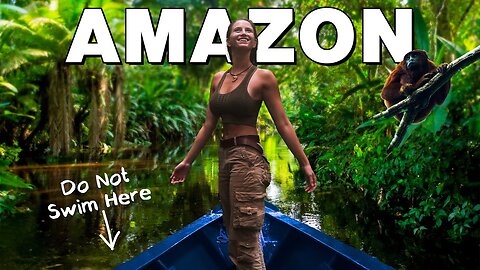 I Explored the AMAZON RAINFOREST for 100 Hours