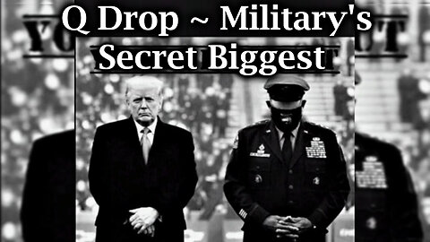 Q Drop ~ Military's Secret Biggest ! Med Beds!