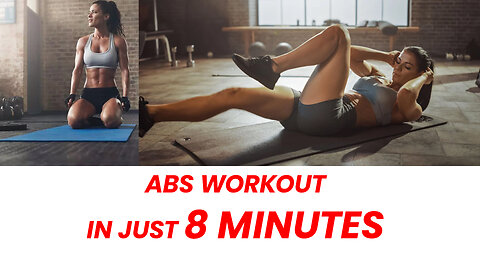 Abs Workout in just 8 minutes