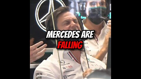 Mercedes are falling behind.